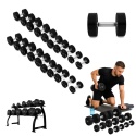 HPC SET hantle poliuretanowe CPU HMS 2x2,5–25kg komplet 275kg