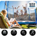 Trampolina ogrodowa 8ft/252cm z siatką wewnętrzną i drabinką Neo-Sport