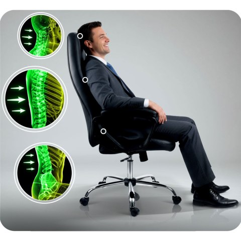 Fotel biurowy z ekoskóry Sofotel