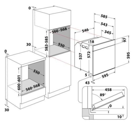 Piekarnik WHIRLPOOL WTA C 8411 SC AN Piekarnik WHIRLPOOL WTA C 8411 SC AN