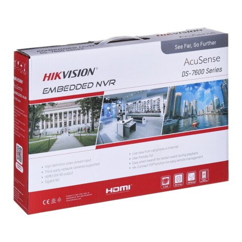 REJESTRATOR IP HIKVISION DS-7604NXI-K1/4P(D) REJESTRATOR IP HIKVISION DS-7604NXI-K1/4P(D)