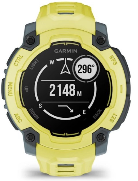 Zegarek sportowy Garmin Instinct E Electric Lime 45mm Limonkowy Zegarek sportowy Garmin Instinct E Electric Lime 45mm Limonkowy