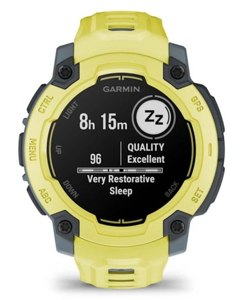 Zegarek sportowy Garmin Instinct E Electric Lime 45mm Limonkowy Zegarek sportowy Garmin Instinct E Electric Lime 45mm Limonkowy