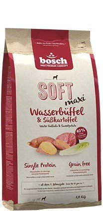 BOSCH SOFT MAXI Bawół Wodny Bataty - sucha karma dla psów - 12,5kg BOSCH SOFT MAXI Bawół Wodny Bataty - sucha karma dla psów - 12,5kg