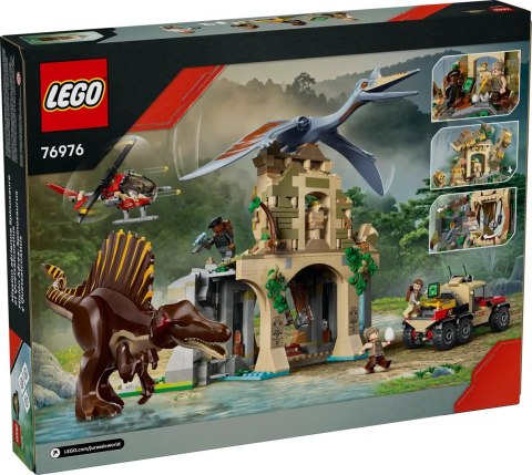 LEGO Jurassic World 76976 Powietrzna misja z kecalkoatlem i spinozaurem