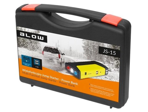 Power Bank BLOW 5900804089513 (12800mAh; USB 2.0; kolor czarny) Power Bank BLOW 5900804089513 (12800mAh; USB 2.0; kolor czarny)