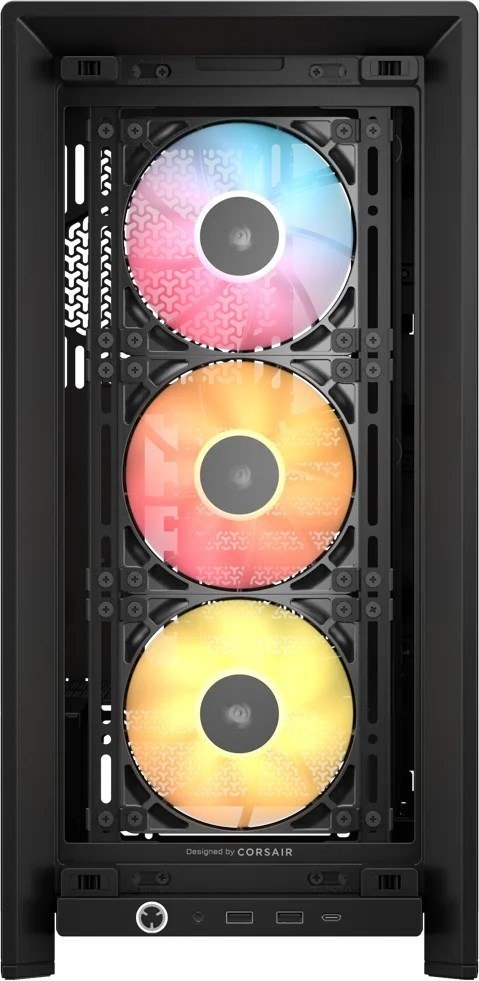 Corsair FRAME 4000D RS ARGB Mid-Tower Black Corsair FRAME 4000D RS ARGB Mid-Tower Black