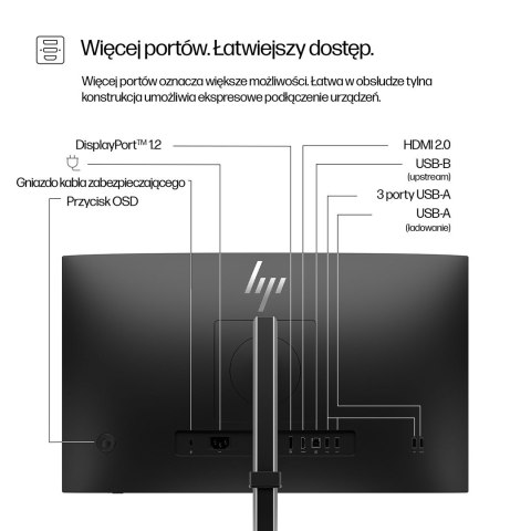 MONITOR HP LED 23,8" S5 Pro 524pf (9D9L6UT) MONITOR HP LED 23,8" S5 Pro 524pf (9D9L6UT)