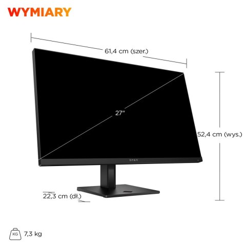 MONITOR HP LED, QHD 27" OMEN 27q G2 (AV4H6E9) 180Hz MONITOR HP LED, QHD 27" OMEN 27q G2 (AV4H6E9) 180Hz