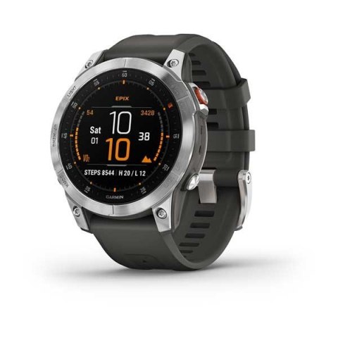 Zegarek sportowy Garmin EPIX 2 AMOLED 47mm Slate Steel Zegarek sportowy Garmin EPIX 2 AMOLED 47mm Slate Steel