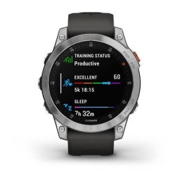Zegarek sportowy Garmin EPIX 2 AMOLED 47mm Slate Steel