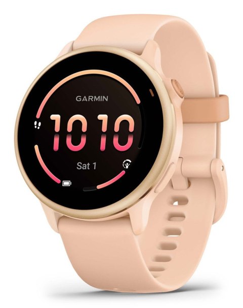 Zegarek sportowy Garmin Vivoactive 6 AMOLED 42mm Metallic Pink Dawn/Różowy Zegarek sportowy Garmin Vivoactive 6 AMOLED 42mm Metallic Pink Dawn/Różowy