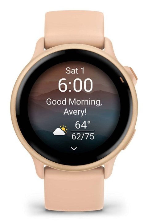 Zegarek sportowy Garmin Vivoactive 6 AMOLED 42mm Metallic Pink Dawn/Różowy Zegarek sportowy Garmin Vivoactive 6 AMOLED 42mm Metallic Pink Dawn/Różowy