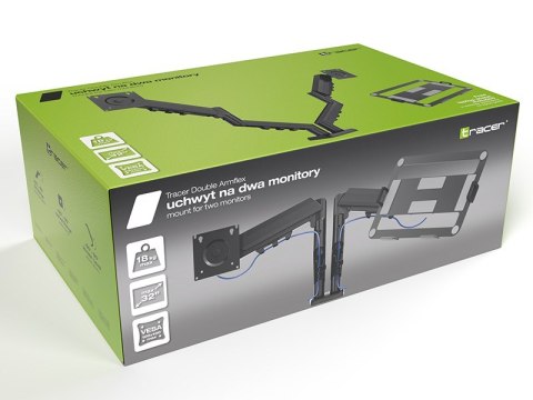 TRACER UCHWYT NA DWA MONITORY DOUBLE ARMFLEX TRACER UCHWYT NA DWA MONITORY DOUBLE ARMFLEX