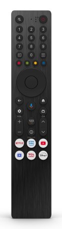 Telewizor TCL 43P69K LED 43'' 4K Ultra HD Google TV Dolby AC4 DVB-T2 Czarny