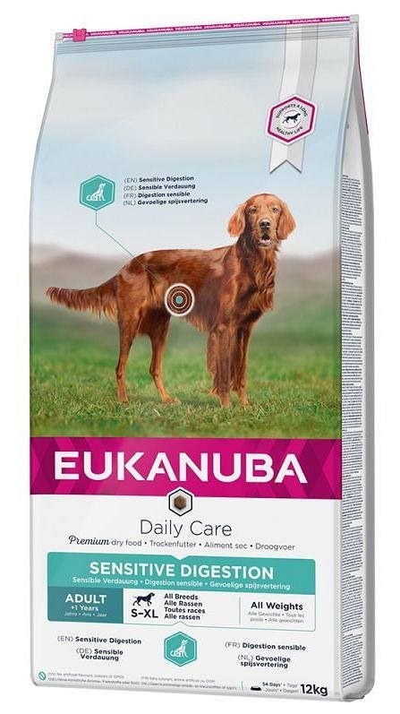 EUKANUBA Daily Care Adult Sensitive Digestion - sucha karma dla psa - 12 kg EUKANUBA Daily Care Adult Sensitive Digestion - sucha karma dla psa - 12 kg