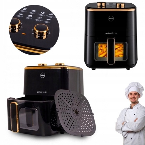 Frytkownica beztłuszczowa FR40 Fritta 5L 1500W timer regulacja