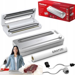 Webber V104B zgrzewarka próżniowa 120W + folia sous vide kuchnia