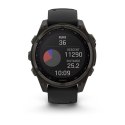 Zegarek sportowy Garmin Fenix 8 Solar Sapphire Titanium Carbon Grey 47mm Tytanowy Zegarek sportowy Garmin Fenix 8 Solar Sapphire Titanium Carbon Grey 47mm Tytanowy