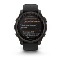 Zegarek sportowy Garmin Fenix 8 Solar Sapphire Titanium Carbon Grey 47mm Tytanowy Zegarek sportowy Garmin Fenix 8 Solar Sapphire Titanium Carbon Grey 47mm Tytanowy