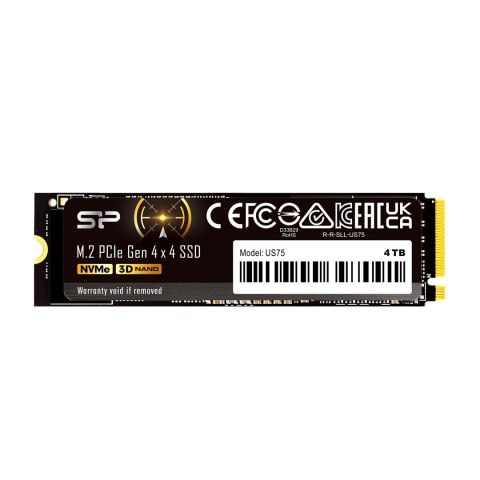 SSD Silicon Power US75 4TB M.2 Gen4 NVMe 7000/6500 MB/s (SP04KGBP44US7505) SSD Silicon Power US75 4TB M.2 Gen4 NVMe 7000/6500 MB/s (SP04KGBP44US7505)