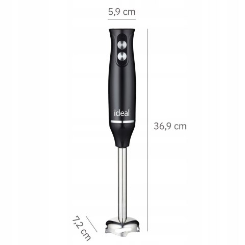 Blender ręczny 800W Ideal IK1001 czarny