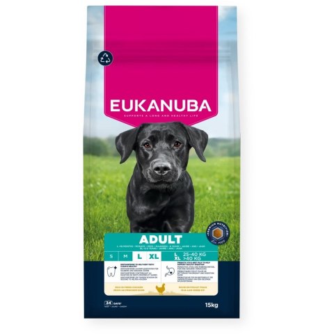 EUKANUBA Adult Large rich in chicken 15kg EUKANUBA Adult Large rich in chicken 15kg