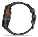Zegarek sportowy Garmin Fenix 7 Pro Solar Edition Slate Grey / Black Band Zegarek sportowy Garmin Fenix 7 Pro Solar Edition Slate Grey / Black Band