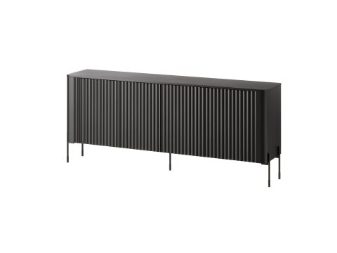 Komoda VERA 190x40x80 czarny mat Komoda VERA 190x40x80 czarny mat