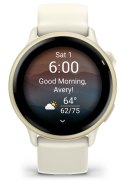 Zegarek Garmin Vivoactive 6 42mm Bone/Lunar Gold Zegarek Garmin Vivoactive 6 42mm Bone/Lunar Gold