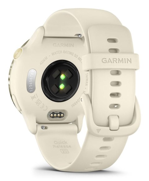 Zegarek Garmin Vivoactive 6 42mm Bone/Lunar Gold Zegarek Garmin Vivoactive 6 42mm Bone/Lunar Gold