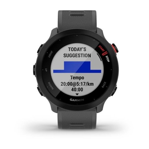 Zegarek sportowy Garmin Forerunner 55 Szary (010-02562-13) Zegarek sportowy Garmin Forerunner 55 Szary (010-02562-13)