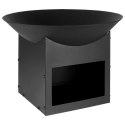 Palenisko do Ogrodu Kociołka Grilla Ogrodowe Metalowe AMBIANCE 56 x 41 cm