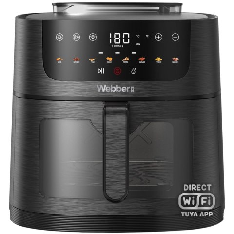 Frytkownica beztłuszczowa Webber AF800 UNO 8L Wi-Fi para Air Fryer