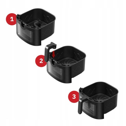 Frytkownica beztłuszczowa Webber AF800 UNO 8L Wi-Fi para Air Fryer