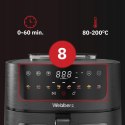 Frytkownica beztłuszczowa Webber AF800 UNO 8L Wi-Fi para Air Fryer