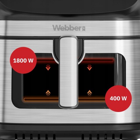 Frytkownica beztłuszczowa 8,8L 2200W Webber AF801 Air Fryer