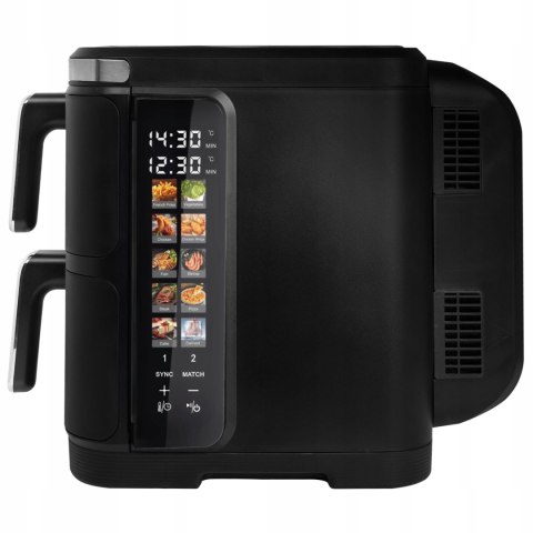 Frytkownica beztłuszczowa WEBBER AF901 11L 2800W podwójna komora