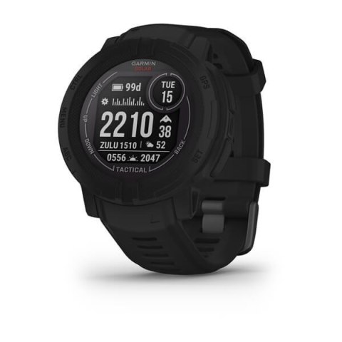 Zegarek Garmin Instinct 2 Solar Tactical Czarny , 22mm Zegarek Garmin Instinct 2 Solar Tactical Czarny , 22mm