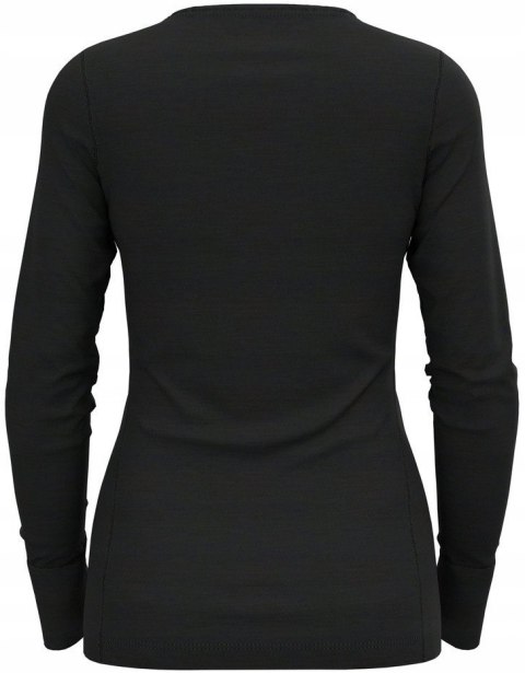 Koszulka damska Odlo BL TOP crew neck l/s MERINO 200 roz. M Czarna Koszulka damska Odlo BL TOP crew neck l/s MERINO 200 roz. M Czarna