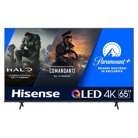 Telewizor 65" Hisense 65E7Q QLED 4K VIDAA Smart OS Czarny Telewizor 65" Hisense 65E7Q QLED 4K VIDAA Smart OS Czarny