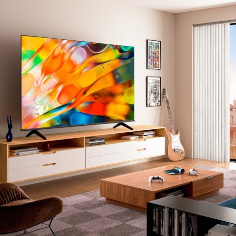 Telewizor 65" Hisense 65E7Q QLED 4K VIDAA Smart OS Czarny Telewizor 65" Hisense 65E7Q QLED 4K VIDAA Smart OS Czarny