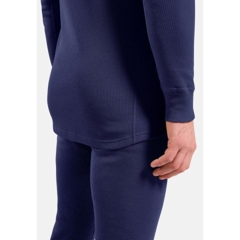 Bielizna termoaktywna z długim rękawem Odlo BL TOP crew neck l/s ACTIVE WARM roz. L Niebieska Bielizna termoaktywna z długim rękawem Odlo BL TOP crew neck l/s ACTIVE WARM roz. L Niebieska