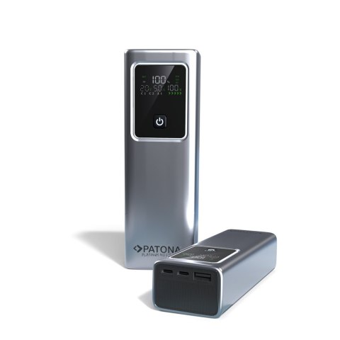 PATONA Platinum Powerbank Luxury One PD100 | 20000mAh | PD 100W | USB-C + USB-A PATONA Platinum Powerbank Luxury One PD100 | 20000mAh | PD 100W | USB-C + USB-A