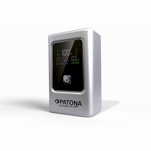 PATONA Platinum Powerbank Luxury One PD35 | 10000mAh | PD 35W | USB-C + USB-A PATONA Platinum Powerbank Luxury One PD35 | 10000mAh | PD 35W | USB-C + USB-A