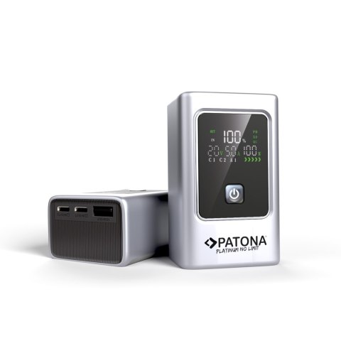 PATONA Platinum Powerbank Luxury One PD35 | 10000mAh | PD 35W | USB-C + USB-A PATONA Platinum Powerbank Luxury One PD35 | 10000mAh | PD 35W | USB-C + USB-A