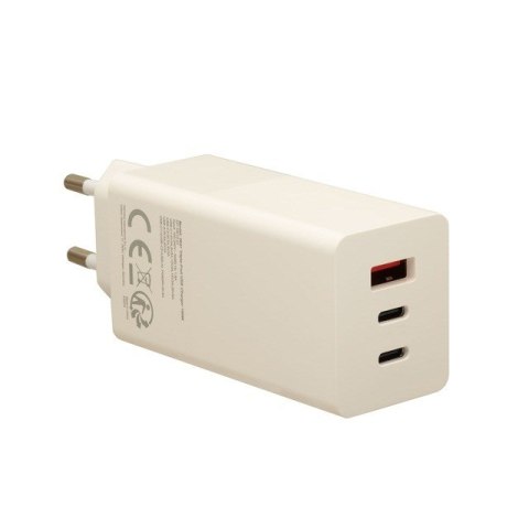 PATONA Premium Ładowarka GaN PD100W 2xUSB-C 1xUSB-A PD3.0 QC3.0 kolor biały PATONA Premium Ładowarka GaN PD100W 2xUSB-C 1xUSB-A PD3.0 QC3.0 kolor biały