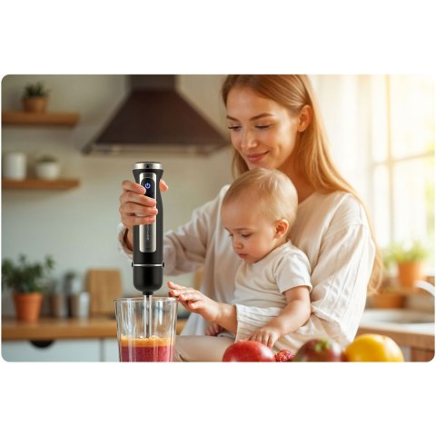 Blender ręczny z butelką 1500 W Berdsen BD-754