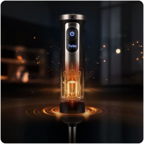 Blender ręczny z butelką 1500 W Berdsen BD-754