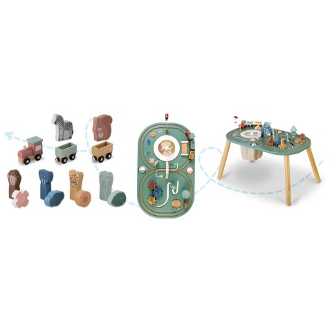Drewniany stolik sensoryczny Dla Malucha Nukido NK-865 - Montessori